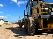 Em Delmiro, obras de pavimentação asfáltica chegam ao bairro Novo Horizonte