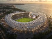 ‘Arena dos Corais’: Rodrigo Cunha anuncia projeto de novo estádio no Litoral Norte de Maceió; veja as imagens