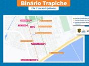 Mais de 60 placas serão instaladas para orientar os condutores