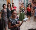 Presença da Mestra Zeza do Coco no cocada: substantivo feminino