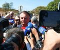 Bolsonaro de tornozeleira eletrônica