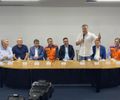 Ministro Renan Filho na coletiva