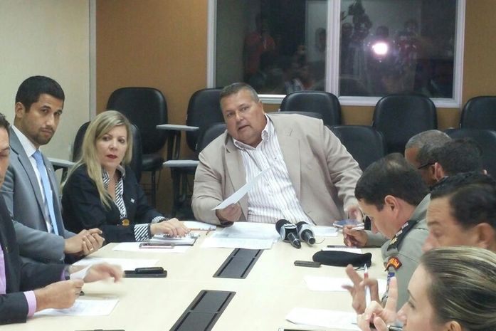 Coronel Lima Júnior apresentou dados durante coletiva