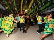 Arraial junino em Maceió