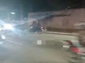 Vídeo: Motociclista morre após ser atingido por carro em manobra irregular no Barro Duro