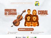 Projeto Sons do Nosso Lar realiza apresentação gratuita da Orquestra de Câmara e de Canto Coral

