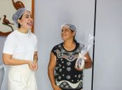 Deputada Gabi Gonçalves realiza oficinas de ovos de Páscoa para mulheres de Rio Largo
