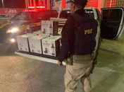 PRF apreende 600 garrafas de whisky transportadas irregularmente