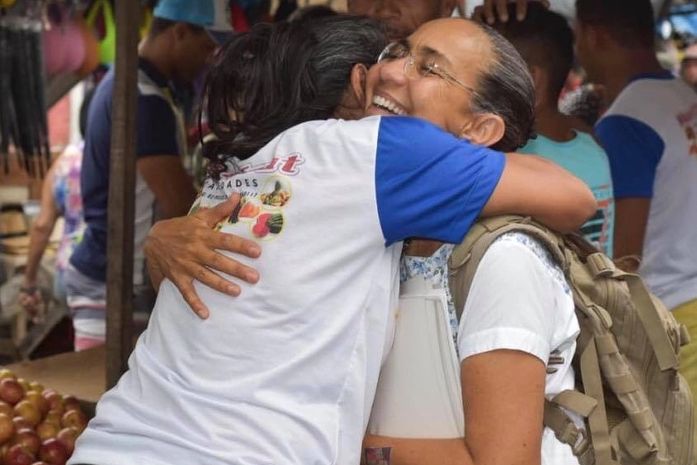 Na feira livre de União dos Palmares, a receptividade popular à Heloísa Helena