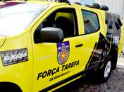 Viatura da Força-Tarefa da Polícia Militar