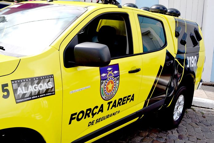 Viatura da Força-Tarefa da Polícia Militar