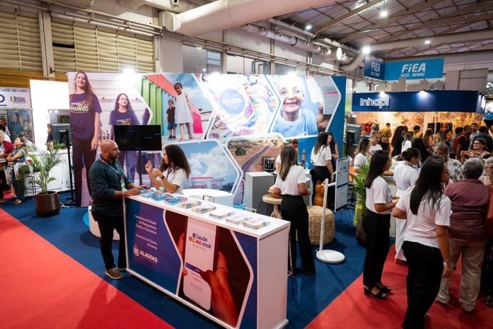Governo de Alagoas marca presença na 13ª Feira dos Municípios Alagoanos