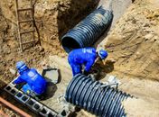 Bairros da parte alta recebem obras de saneamento
