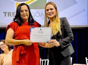 Prefeita Edilza Alves, o vice Jadielson e vereadores eleitos por Lagoa da Canoa são diplomados
