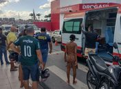Duas pessoas ficam feridas após serem atropeladas por motociclista em Arapiraca