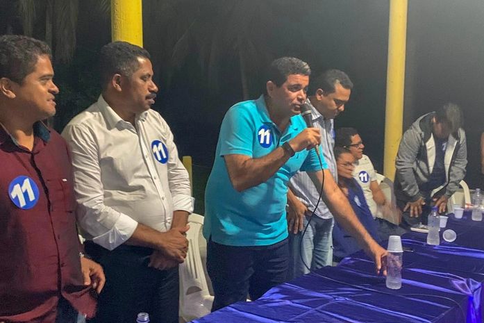 Márcio Lima lançou sua campanha na noite da última segunda-feira