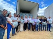 Assistência Social de Branquinha recebe mais de uma tonelada de leite em pó do Governo do Estado