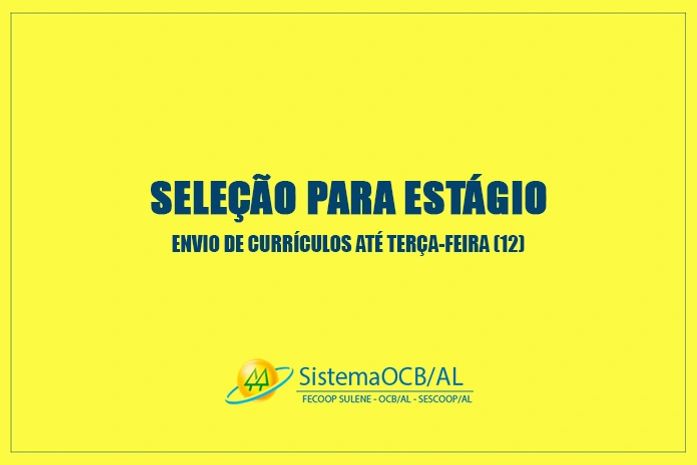 Sistema OCB/AL abre seleção para estágio