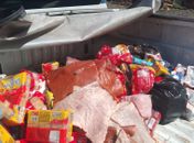 Visa apreende 220 kg de alimentos estragados no Vergel do Lago, em Maceió