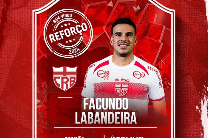 Facundo Labandeira, novo atacante do CRB
