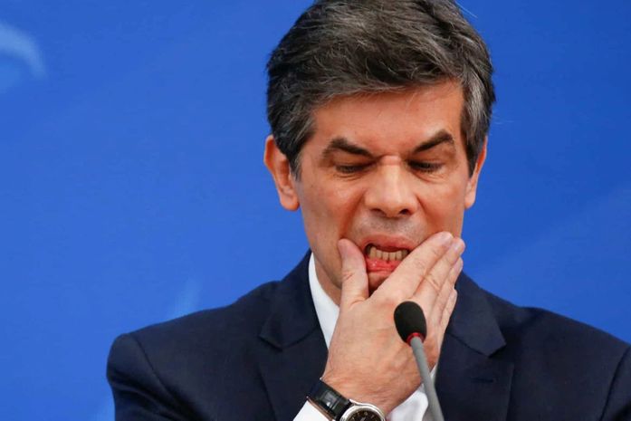 O ministro da Saúde, Nelson Teich