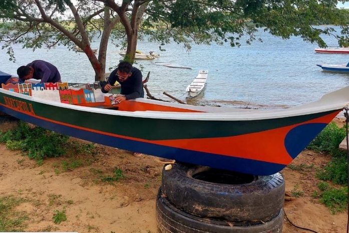 Museu da Uneal na Ilha do Ferro ganha barcarola para atividades no Rio São Francisco