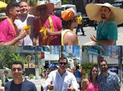 Renan Filho, Rodrigo Cunha e outros políticos acompanham desfile do Pinto da Madrugada