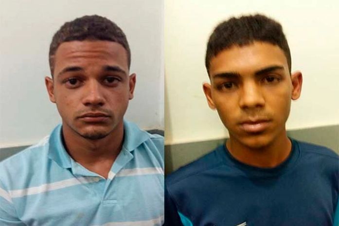 Dupla é presa acusada de roubos de motocicletas