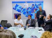 AMA participa de reunião no Ministério Público sobre segurança nas escolas