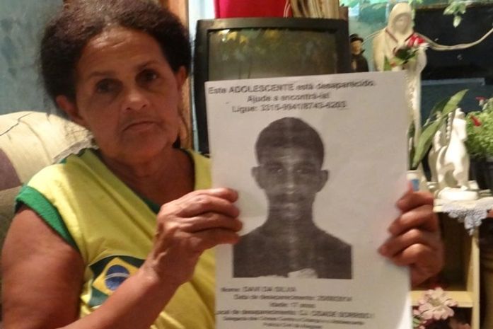 Maria José, de 57 anos, mãe de Davi Silva