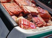 Alimentos apreendidos