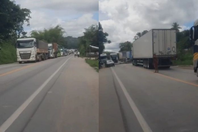 Indígenas Wassu Cocal bloqueiam totalmente BR-101 durante mobilização nacional