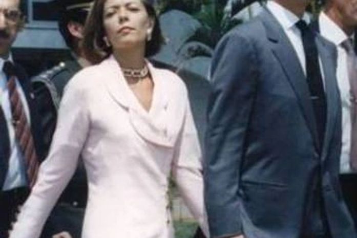 Collor ao lado de Rosane após deixar a Presidência da República em 1992 