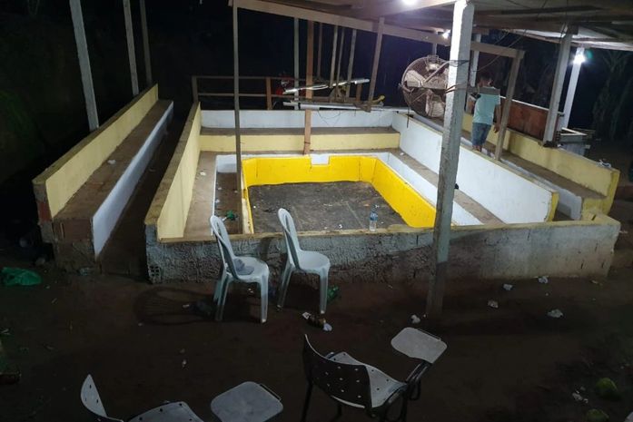 Rinha de galo funcionava na zona rural de Limoeiro de Anadia.