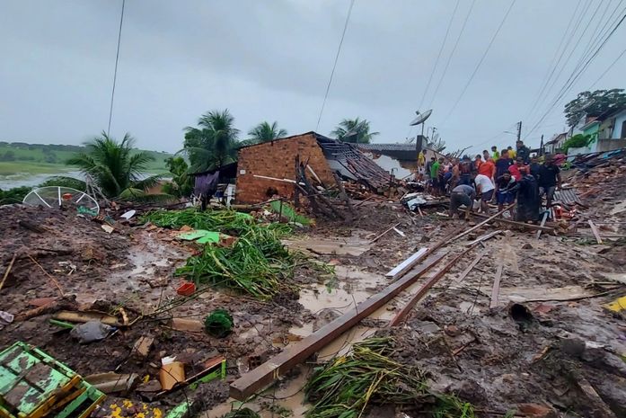 Deslizamento em Penedo, AL
