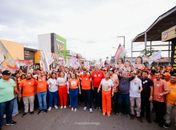 Em Palmeira/AL, MDB promove mega manifestação tomando conta da cidade em torno de Tia Júlia 