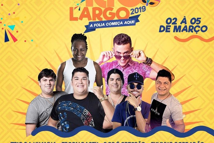 Rio Largo anuncia uma vasta programação para o carnaval 2019