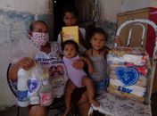  LBV beneficia famílias de comunidades vulneráveis em Arapiraca/AL com alimentos e material de limpeza