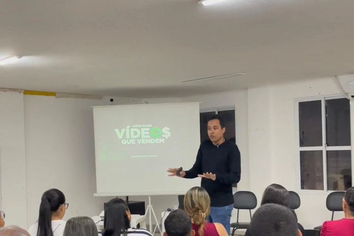 Sebrae e Prefeitura realizam palestra sobre ‘Como fazer vídeos que vendem’ para empreendedores de Traipu