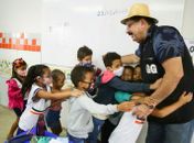 Prefeito Gilberto Gonçalves fiscaliza escola recém inaugurada em Rio Largo