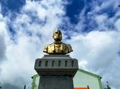Busto do Comendador Manoel Peixoto é restaurado pela Prefeitura de Penedo