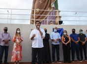 O último dia de Rodrigo Valença como prefeito de São José da Laje foi como se fosse o primeiro: trabalhando