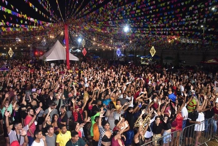 Público se diverte com segurança no Arroche o Nó 2023
