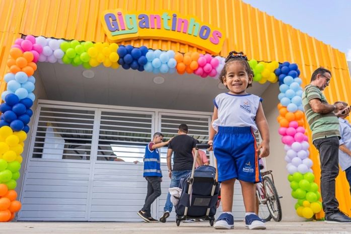 Cidade de Maceió atinge cerca de 22 mil vagas na Educação Infantil com Gigantinhos