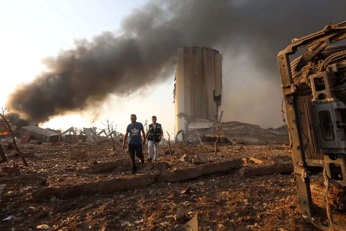 Líderes do Líbano foram alertados em julho sobre explosivos no porto