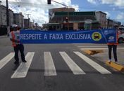 SMTT promove ações educativas na faixa exclusiva