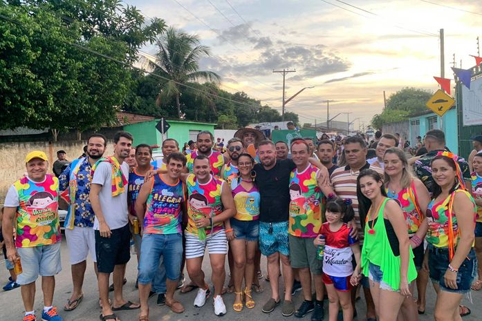 Alegria e muita animação no bloco das secretarias municipais de Anadia