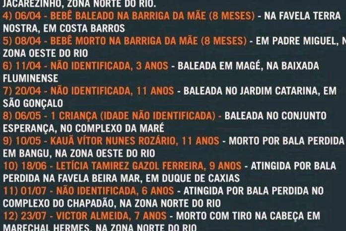 O Rio de Janeiro deveria virar *Ferguson (Missouri).