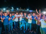 Juventude com 11: Bebeto Barros e Osvaldo Alexandre recebem apoio massivo dos jovens de Girau do Ponciano