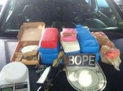 Material apreendido durante operação integrada